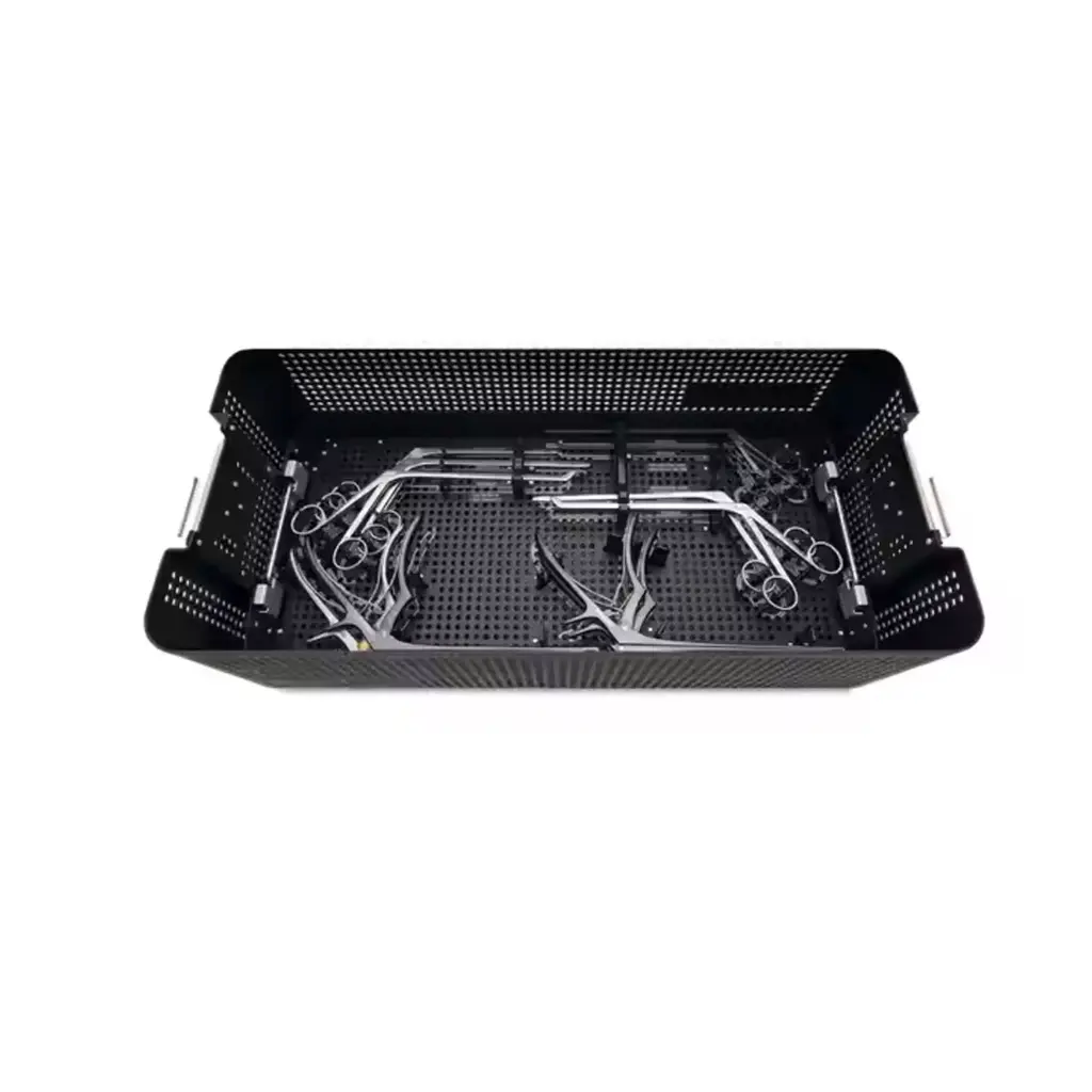 Orthopedic Spinal Lumbar Surgery Instrument Set With Sterilization Case 3.webp