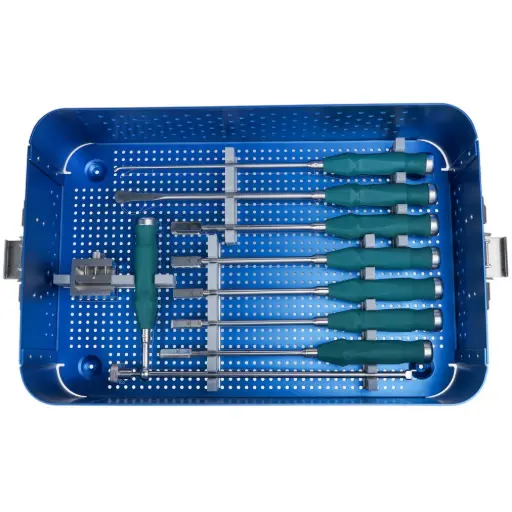 Spine Bone Surgery instruments set Peek Cervical Cage surgical Orthopedic Set LS